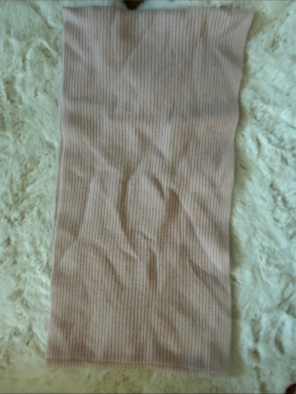 Halogen Pink 100%Cashmere Infinity Scarf